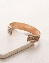 Load image into Gallery viewer, Chain Copper Healing Bangle
