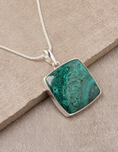Load image into Gallery viewer, Chrysocolla Pendant Necklace
