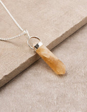 Load image into Gallery viewer, Citrine Pendant Necklace
