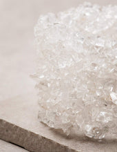 Load image into Gallery viewer, Clear Quartz Gemstone Chip Cuff
