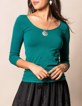 Load image into Gallery viewer, Control Fit Scoop Neck Tee
