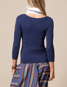 Control Fit Scoop Neck Tee