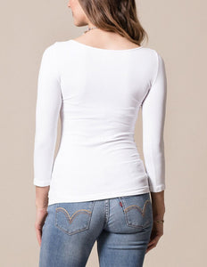 Control Fit Scoop Neck Tee