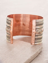 Load image into Gallery viewer, Copper and Brass Healing Cuff
