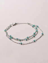 Load image into Gallery viewer, Fair Trade Silver Bead Anklet
