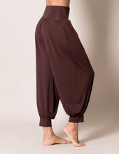 Load image into Gallery viewer, Flowy Harem Pants - Espresso
