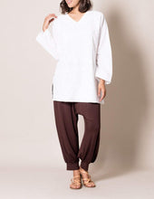 Load image into Gallery viewer, Flowy Harem Pants - Espresso
