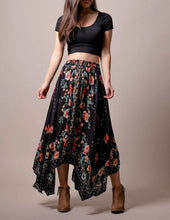 Load image into Gallery viewer, Gianna Hanky Hem Skirt
