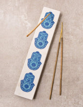 Load image into Gallery viewer, Hamsa Stone Incense Holder
