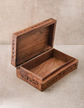 Load image into Gallery viewer, Handmade Wooden Keepsake Box
