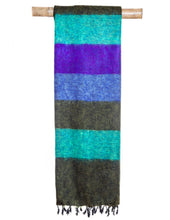 Load image into Gallery viewer, Himalayan Yak Wool Large Wrap - Highland Blue
