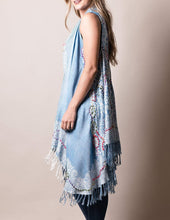 Load image into Gallery viewer, 3-in-1 Jaipur Wrap - Sky
