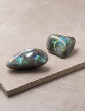 Load image into Gallery viewer, Labradorite Pocket Stones - Set of 2
