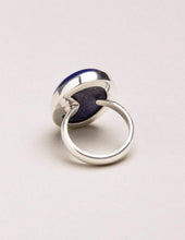 Load image into Gallery viewer, Lapis Gemstone Ring - Adjustable
