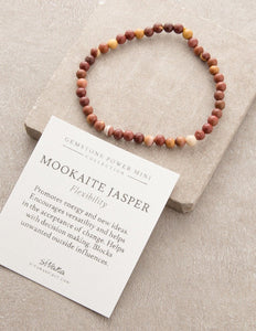 Mookaite Jasper Mini Energy Gemstone Bracelets