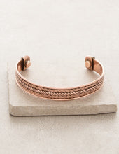 Load image into Gallery viewer, Fair Trade Mystical Magnetic Copper Bracelet
