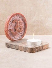 Load image into Gallery viewer, Om Candle and Incense Burner
