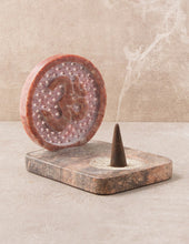 Load image into Gallery viewer, Om Candle and Incense Burner

