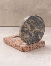 Load image into Gallery viewer, Om Stone Candle Holder
