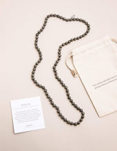 Load image into Gallery viewer, Pyrite Bead Necklace
