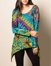Load image into Gallery viewer, Rising Sun Tie-Dye Tunic
