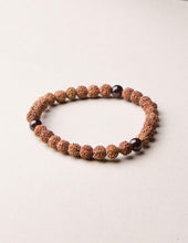 Load image into Gallery viewer, Rudraksha Gemstone Wrist Mala
