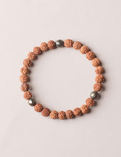 Load image into Gallery viewer, Rudraksha Gemstone Wrist Mala
