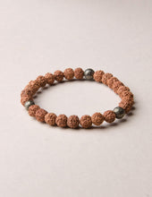 Load image into Gallery viewer, Rudraksha Gemstone Wrist Mala

