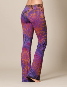 Tie-Dye Bootcut Pants
