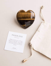 Load image into Gallery viewer, Tiger Eye Healing Heart
