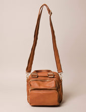 Load image into Gallery viewer, Vegan Leather 3-Way Convertible Bag
